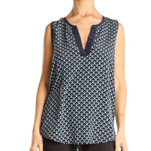 41 Hawthorn Beckett Paisley Blouse Blue